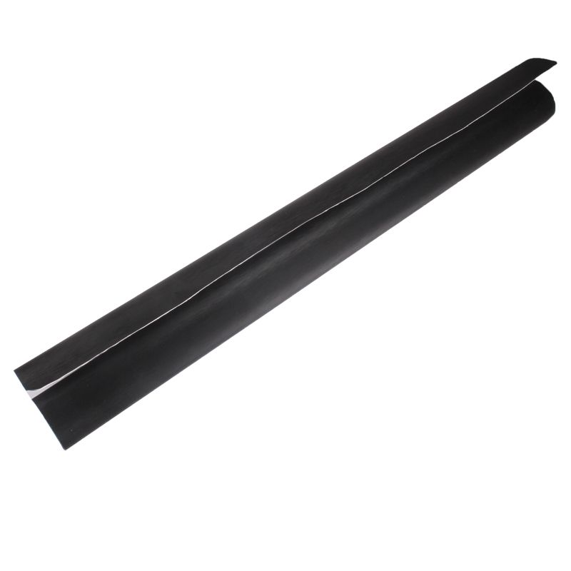 Protective Decoration Car 3D Carbon Fiber PVC Sticker, Size: 152cm(L) X 50cm(W), Black(Black)