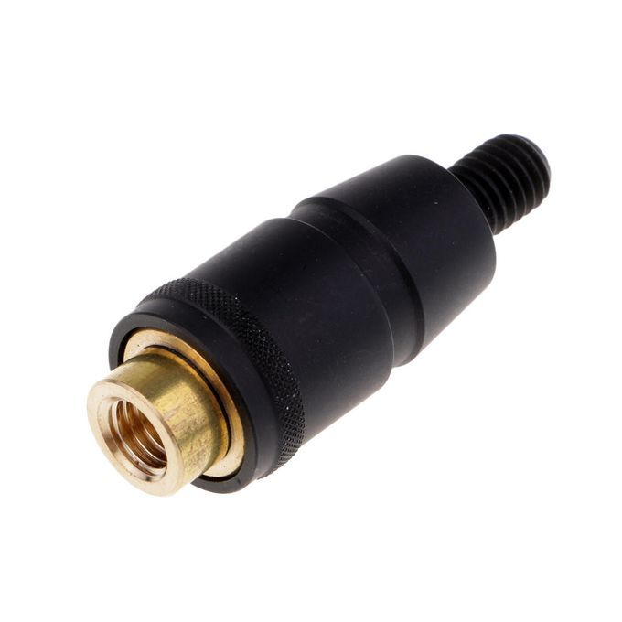 Landing Net Connector Head Screw Net Rod Quick Release Black