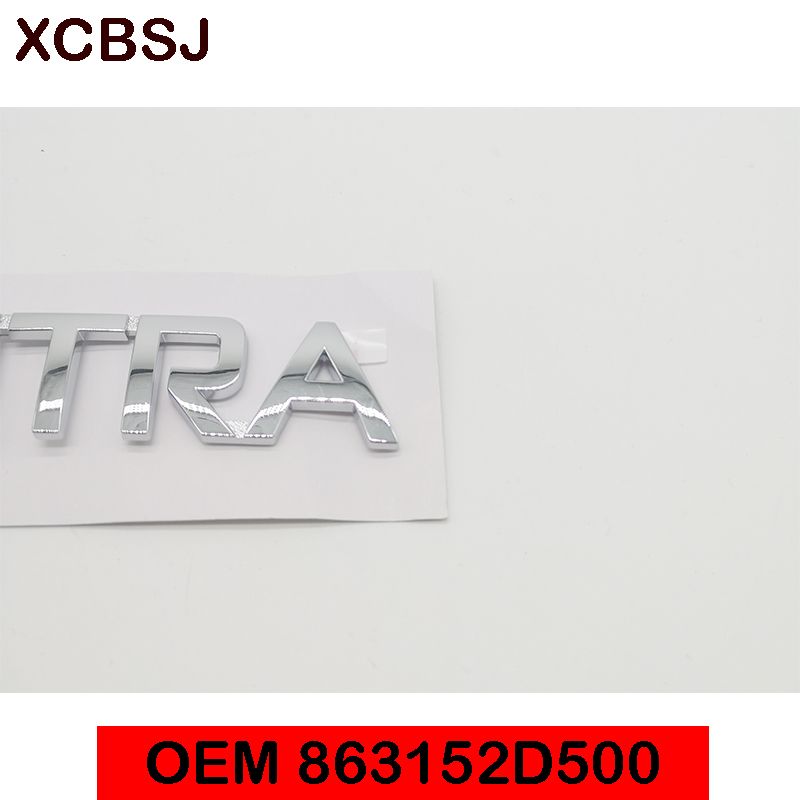For Hyundai Elantra Car Abs Chrome Letters Emblem Rear Tail