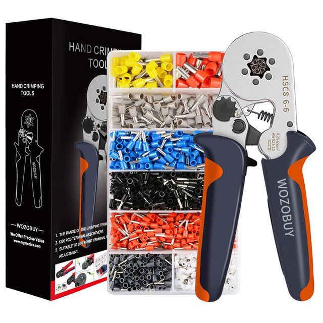 Wire Terminal Ferrule Crimping Tool