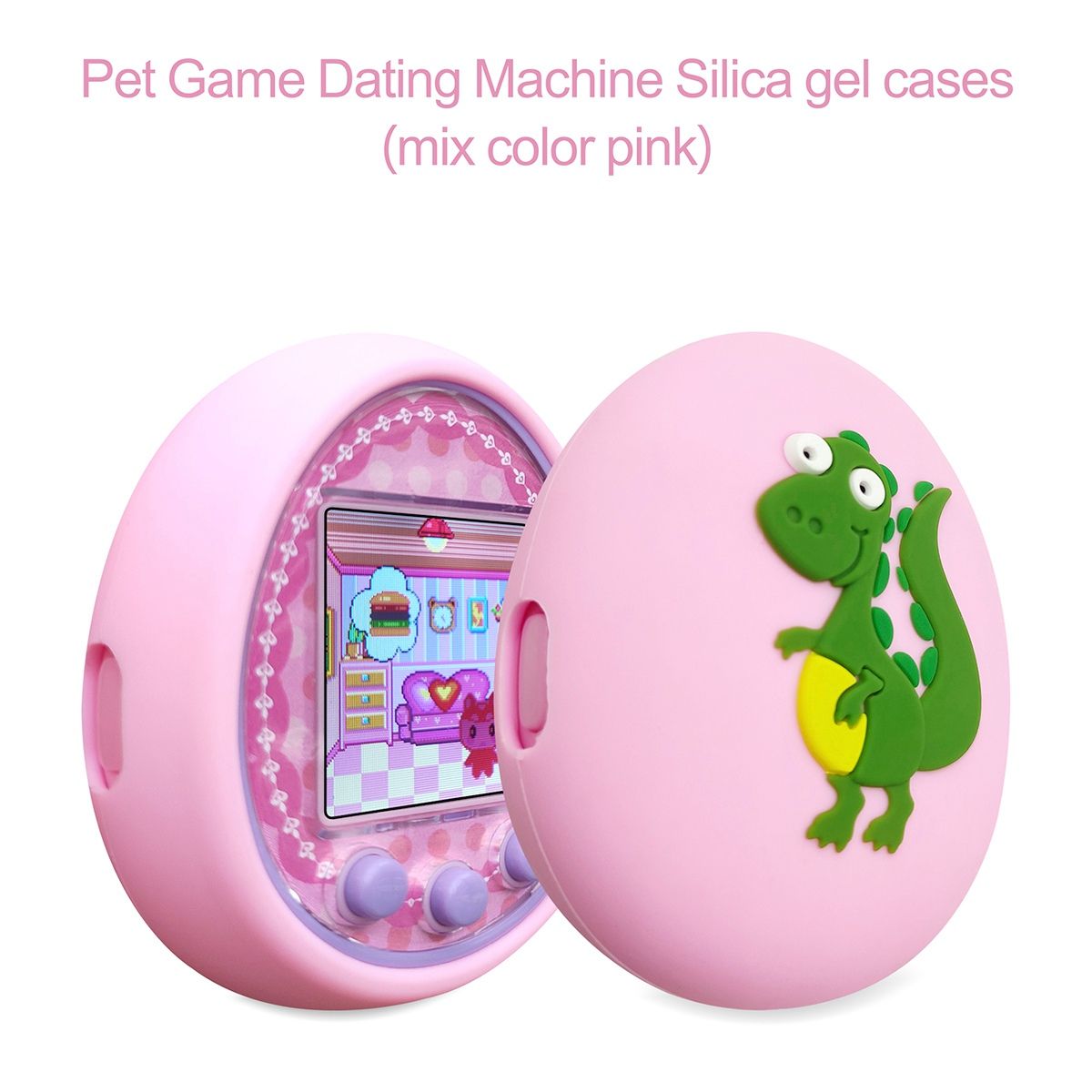 Silicone Case for OK550 Pet Game Dating Machine Tamagotchis Virtual Electronic Digital Pets Game Machine CoverA