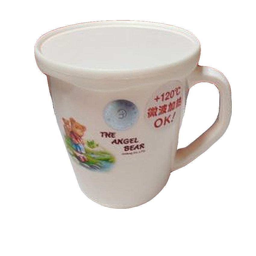 Beautiful Baby Solid Cup & Cover + 1 Free Feeding Spoon