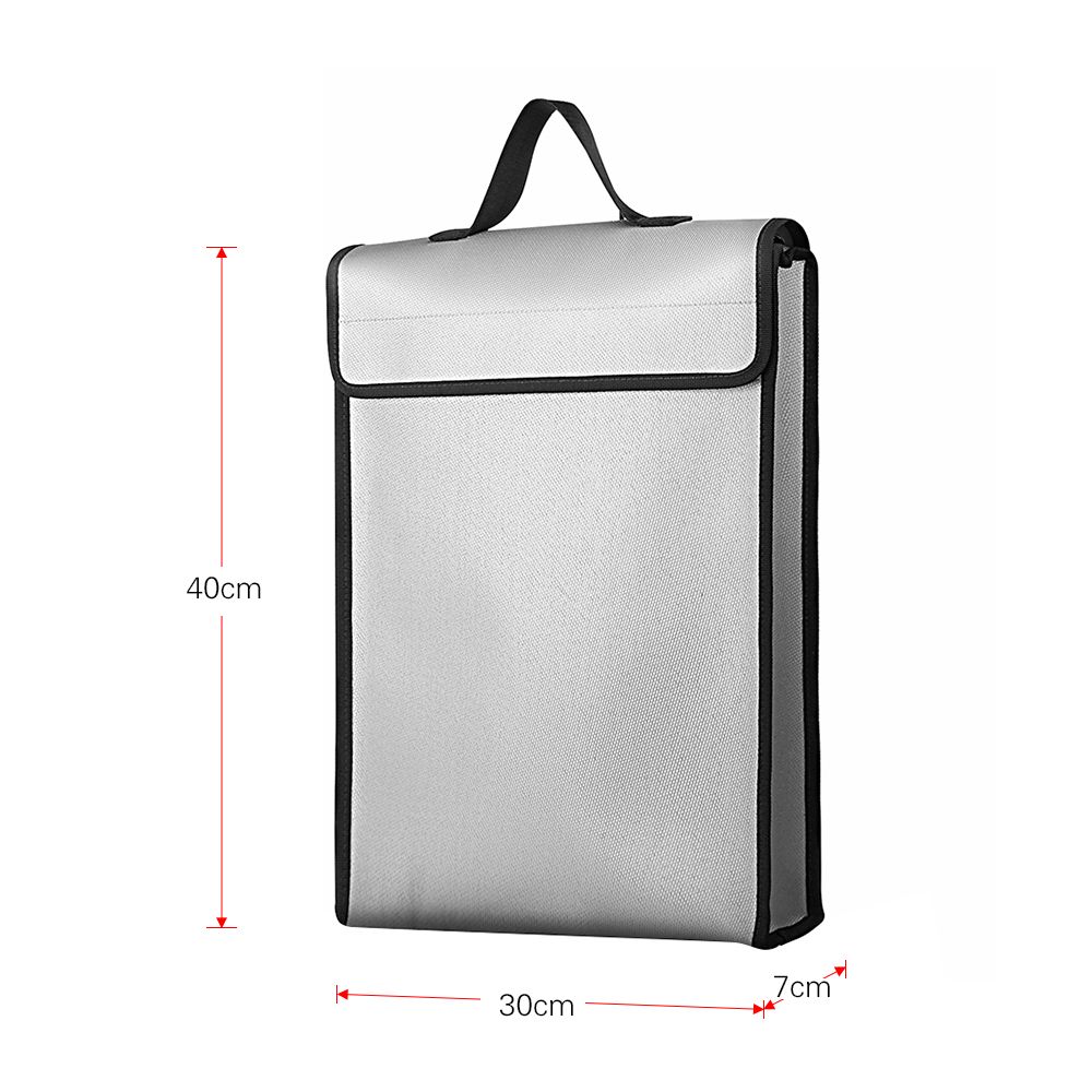 Fireproof Document Bags Waterproof Silicone Material