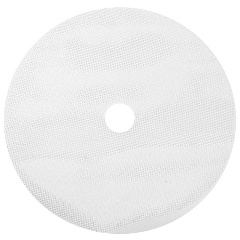 8 Pcs Round Silicone Dehydrator Sheets Non-Stick Fruit Dehydrator Mats Reusable Steamer Mat Mesh Sheet for Fruit Dryer