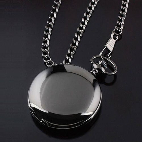 Quartz Pocket Watch  Steel Pendant  Men Women Gifts