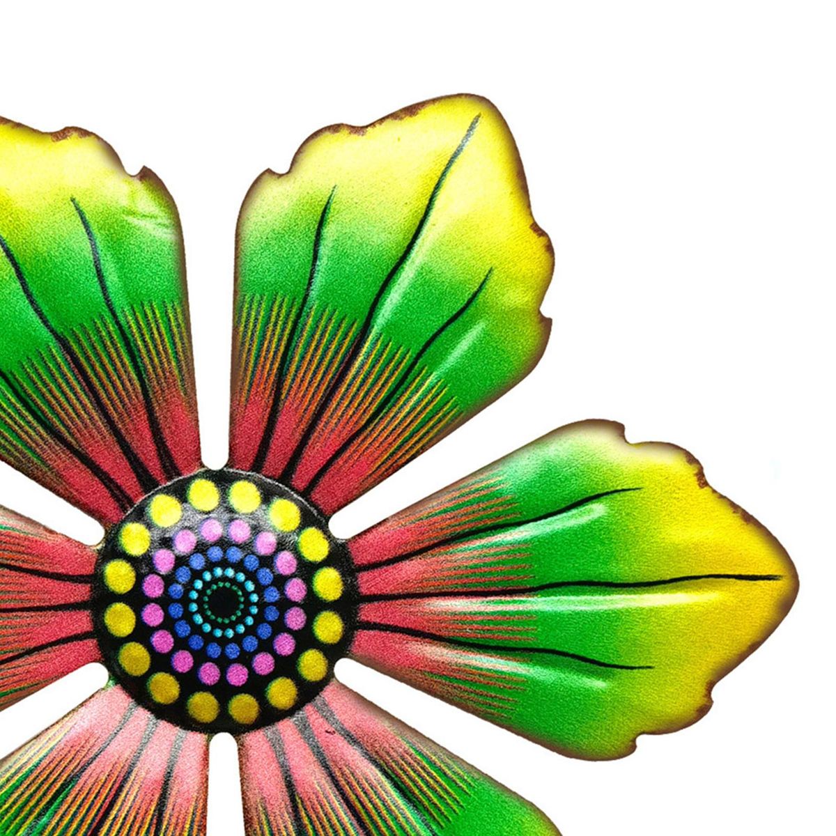 Wall Decor Three-dimensional Metal Ornament Wall Decor Green