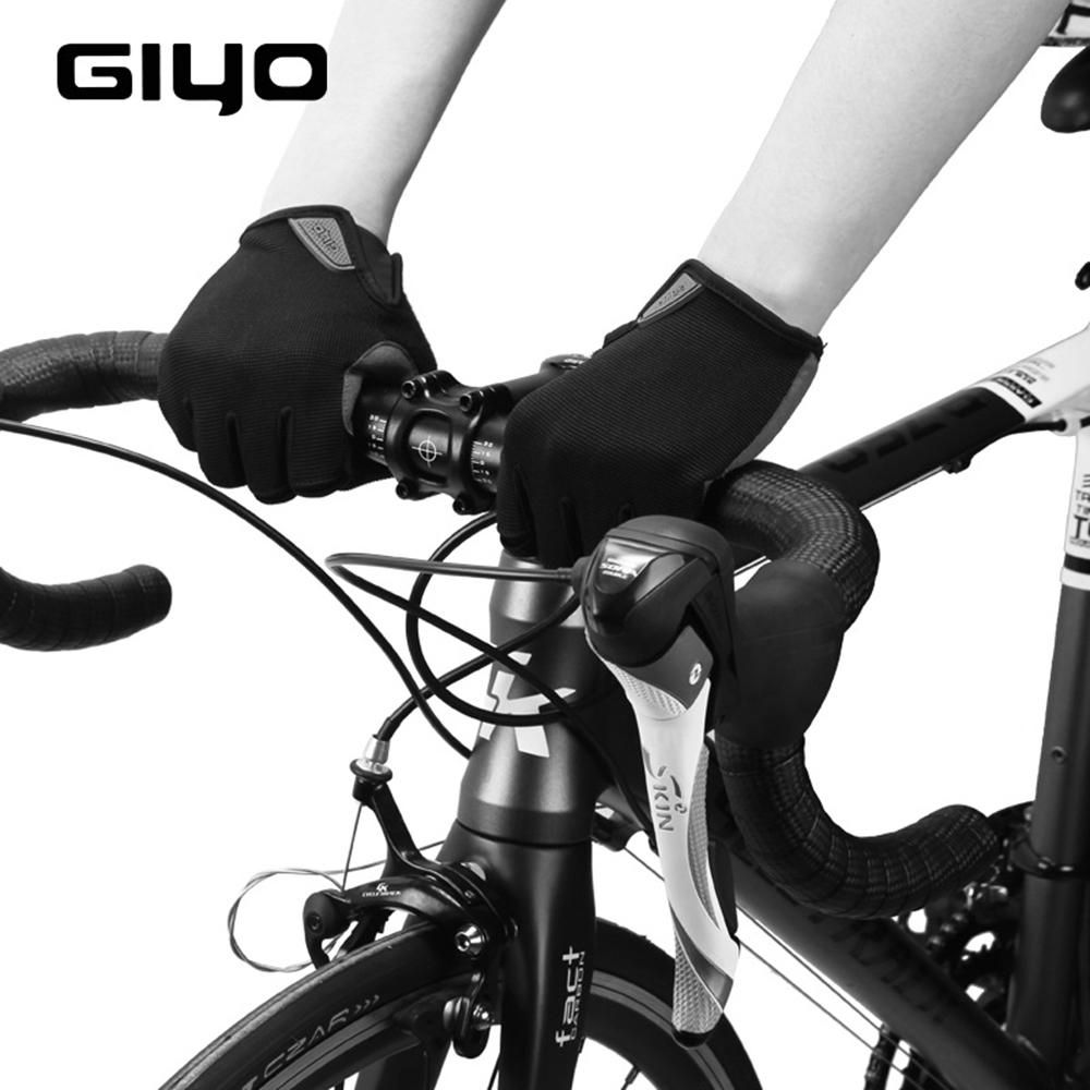 Delicate Practical GIYO Mountain Bike Riding Gloves Windproof Keep Warm Portable Telefingers Gloves