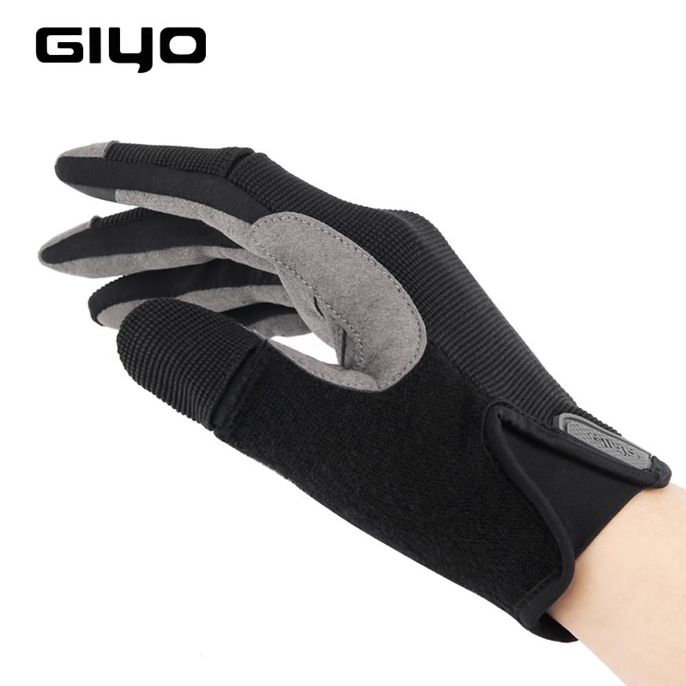 Delicate Practical GIYO Mountain Bike Riding Gloves Windproof Keep Warm Portable Telefingers Gloves