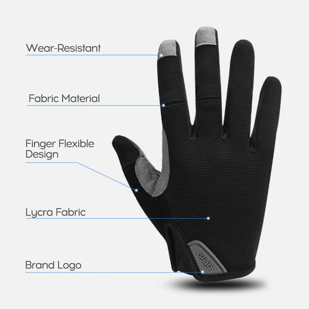 Delicate Practical GIYO Mountain Bike Riding Gloves Windproof Keep Warm Portable Telefingers Gloves