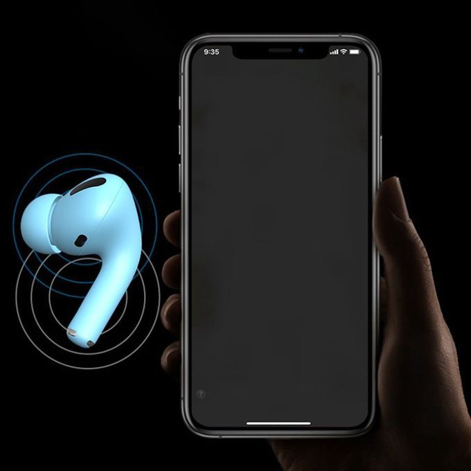 Mini Size Wireless V5.0 Earphones Noise U Tion High Definition Hifi Stereo-blue