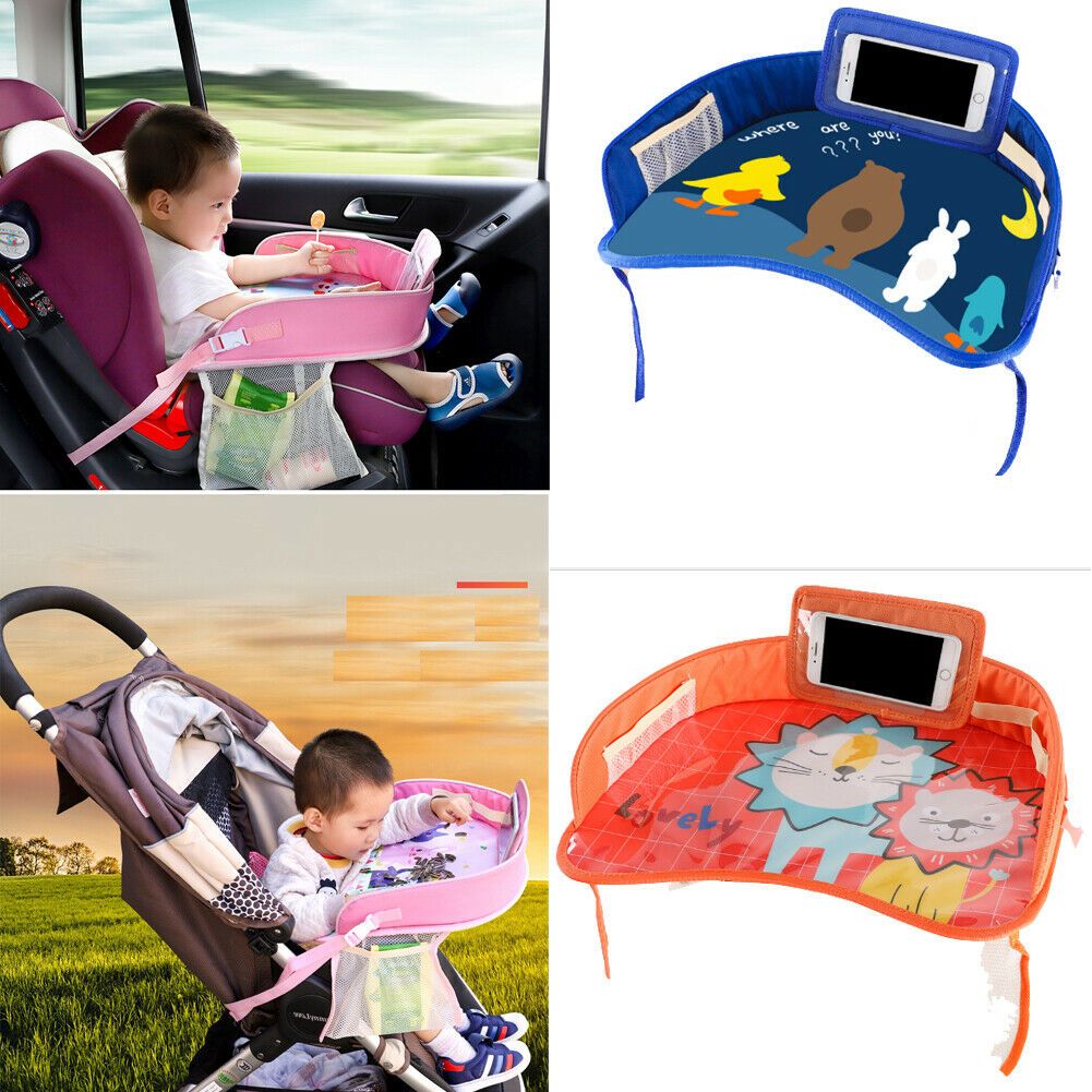 Multi-function Car Safety Seat Plate Car Painting Table Baby Eating Table For Children Stroller Car Chair Stroller Accessories