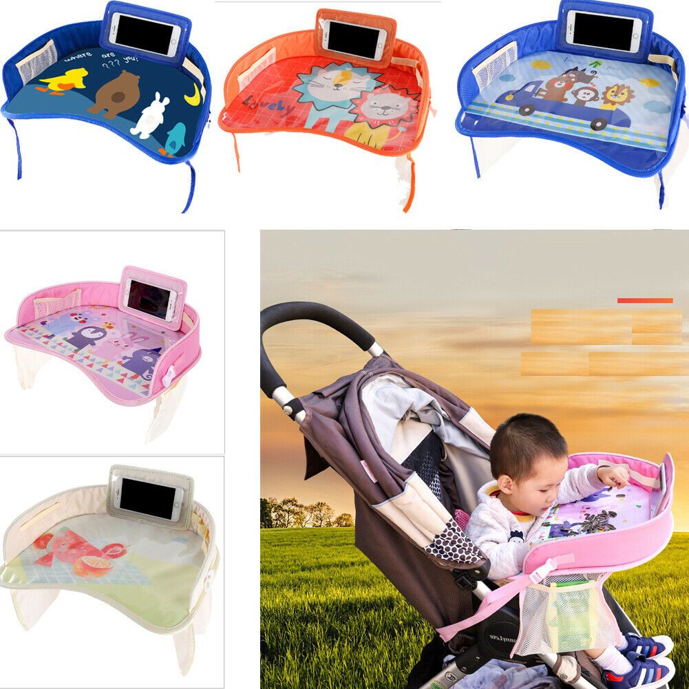 Multi-function Car Safety Seat Plate Car Painting Table Baby Eating Table For Children Stroller Car Chair Stroller Accessories