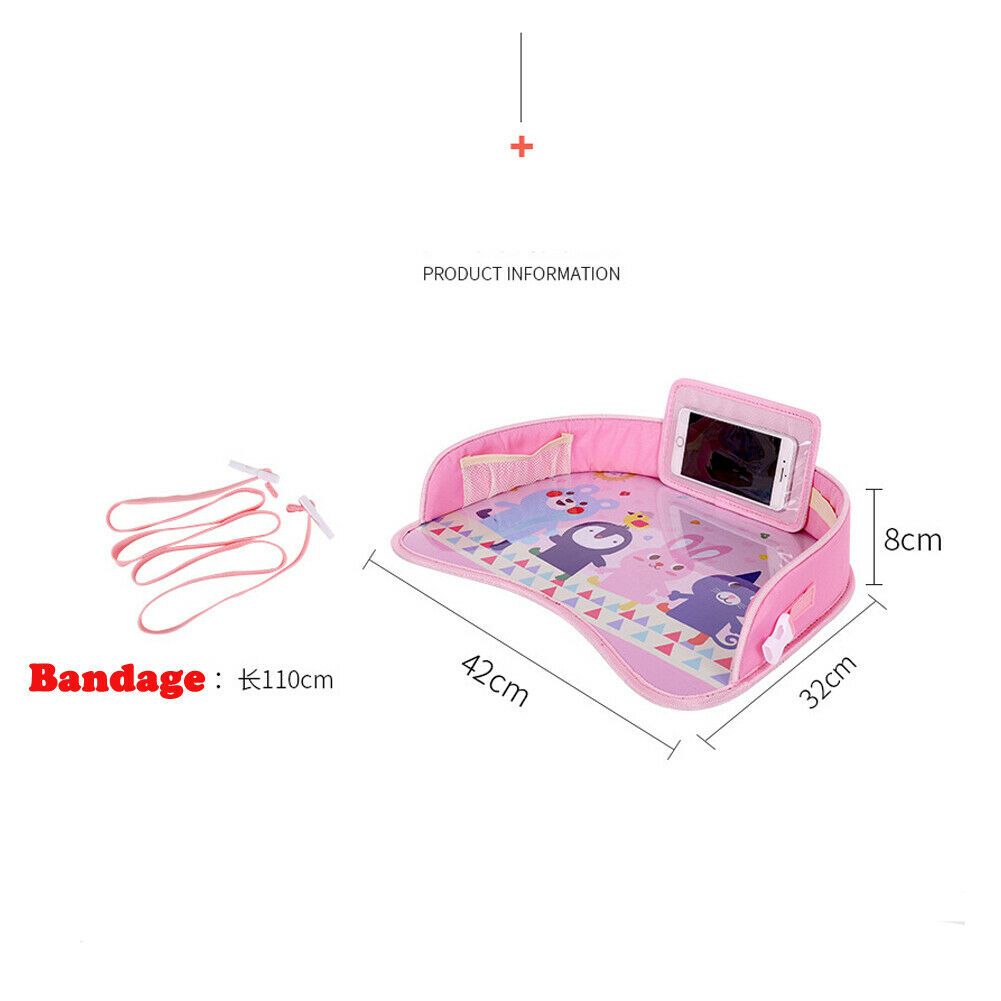 Multi-function Car Safety Seat Plate Car Painting Table Baby Eating Table For Children Stroller Car Chair Stroller Accessories