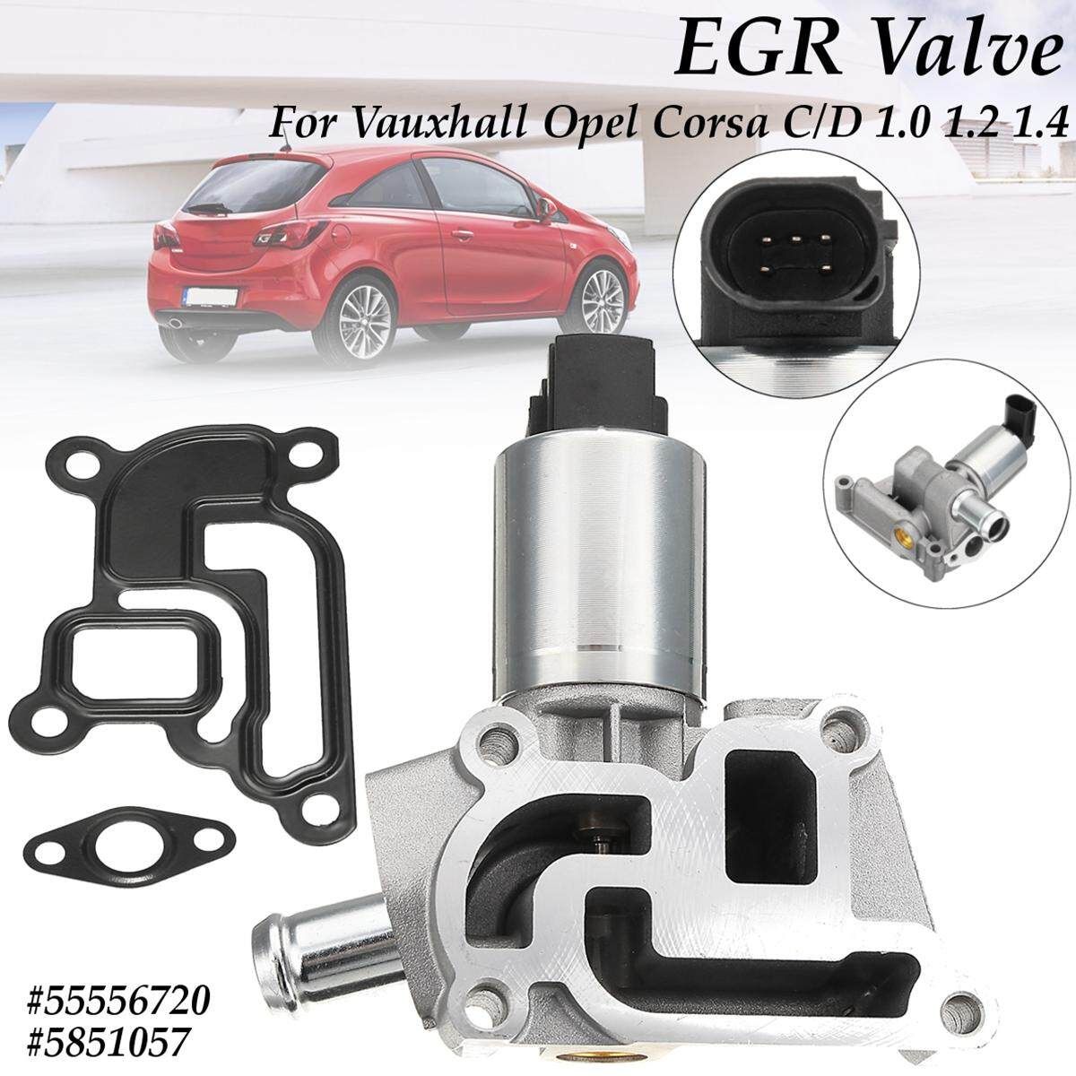 5 Pin EGR Valve Exhaust Gas Recirculation For Vauxhal Opel Corsa D 1.0 1.2 1.4