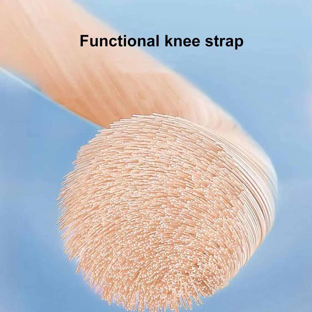 2Pcs Patella Knee Joint Bands Fine Patella Bands Basketball Knee Force Belts Skin