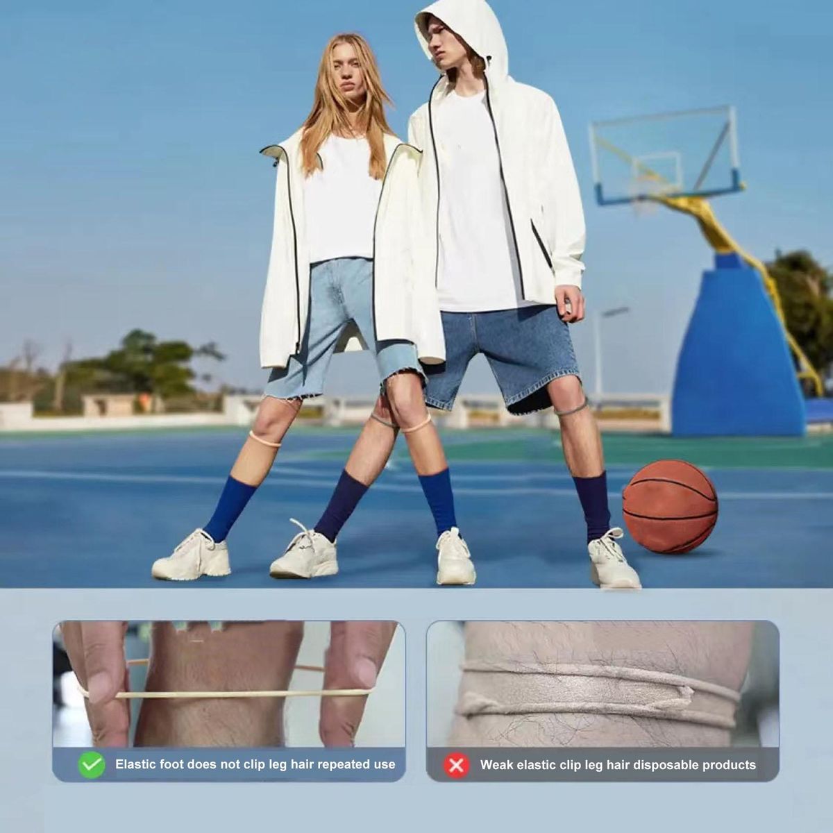2Pcs Patella Knee Joint Bands Fine Patella Bands Basketball Knee Force Belts Skin