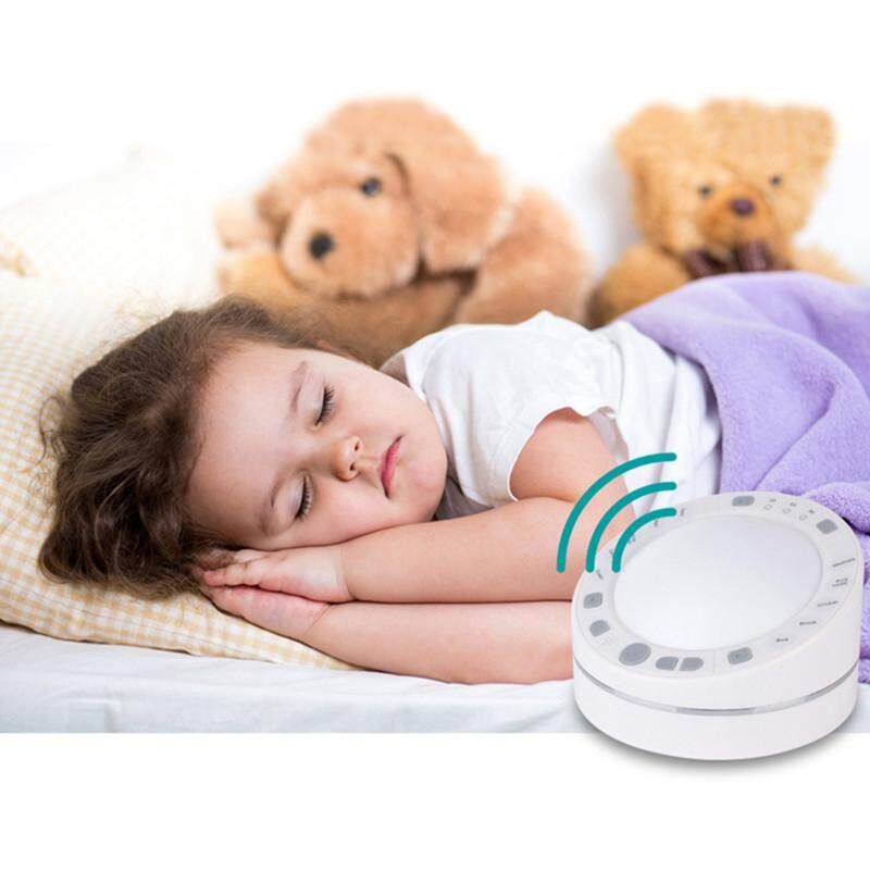 White Noise Sleep Instrument 10 Natural Sound Sleep Therapy Machine Home Office Travel