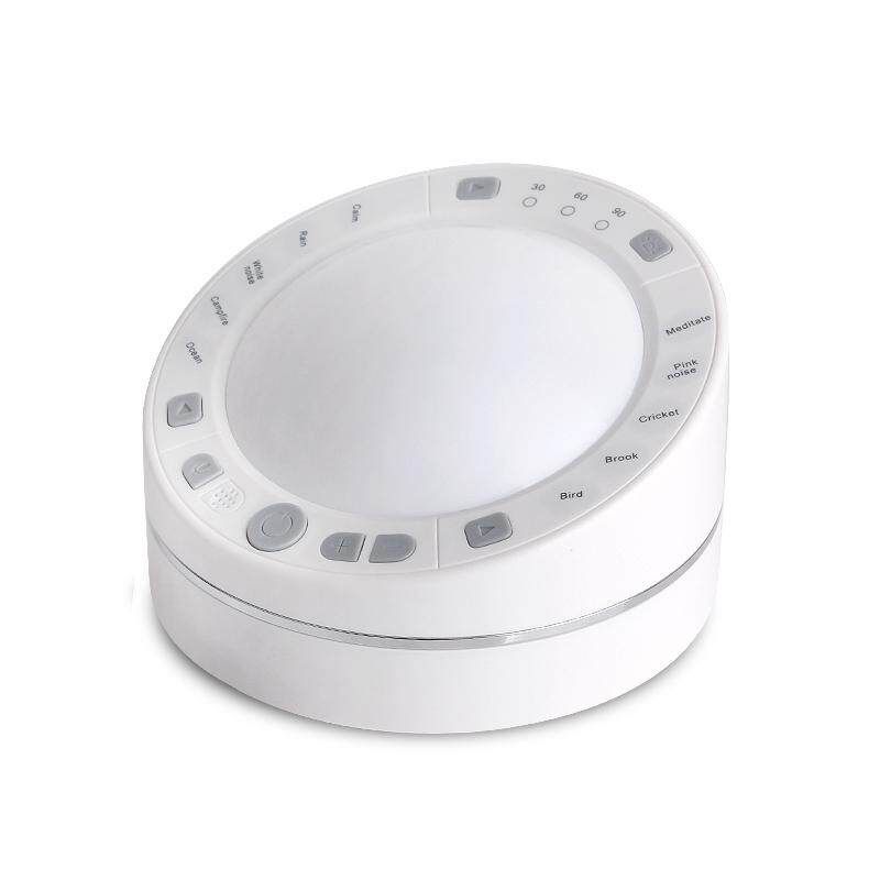 White Noise Sleep Instrument 10 Natural Sound Sleep Therapy Machine Home Office Travel