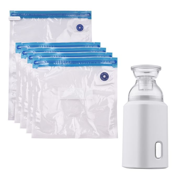 Electric Pump With Vacuum Storage Bags With USB Cable 5