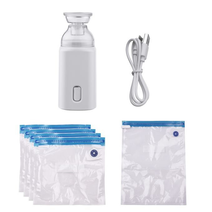 Electric Pump With Vacuum Storage Bags With USB Cable 5