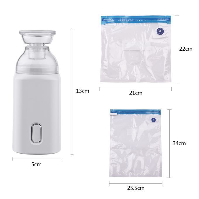 Electric Pump With Vacuum Storage Bags With USB Cable 5