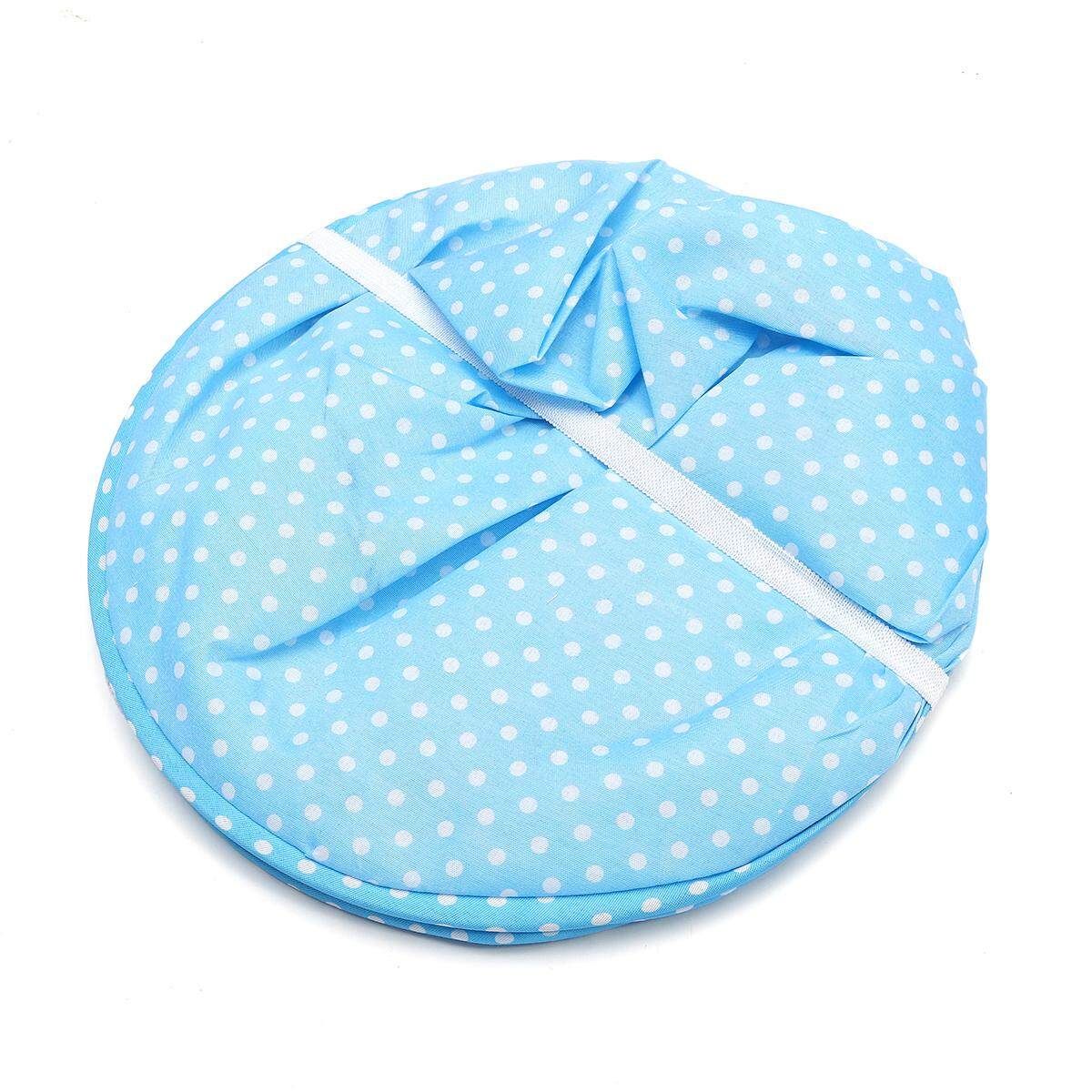 0-3 Years Baby Bed Tent Crib Mattress Portable Foldable Mosquito Net Newborn Bedroom Travel Bed Blue (blue)