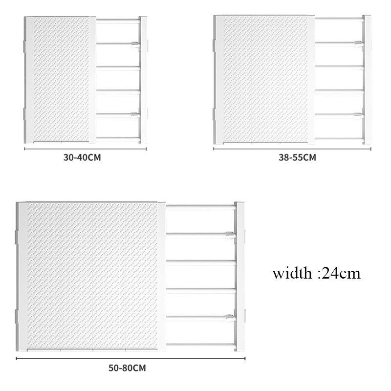 Wardrobe Storage Rack Adjustable Shoes Rack Space Saving