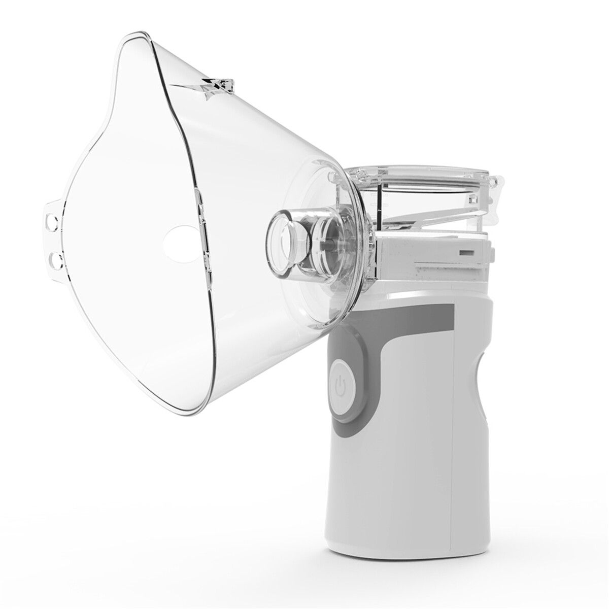 10ML Silent Handheld House Ultrasonic Nebulizer Machine Inhaler Atomizer With USB Rechargeable Grey