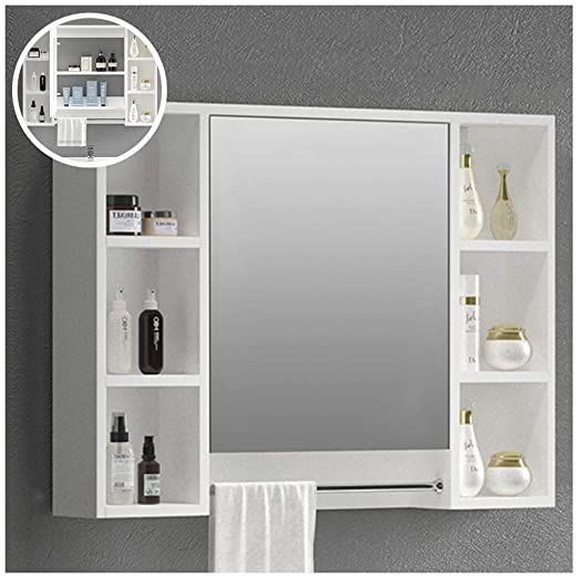Double Storage Wall Dressing Mirror