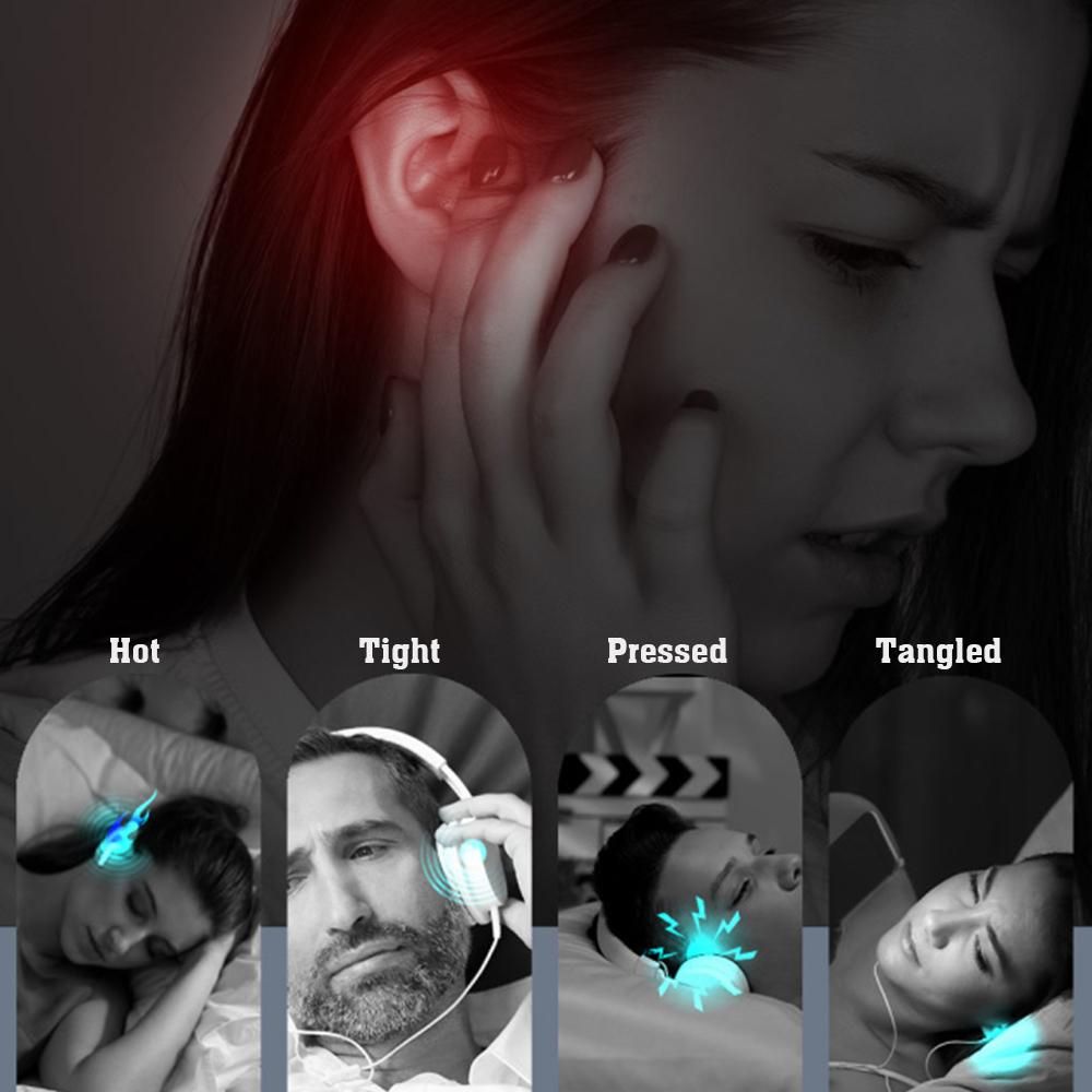dura MOBI Pillow Speaker Sleeping Bone Conduction BT5.0 Timer T-Flash Card Fast Charging Portable Size
