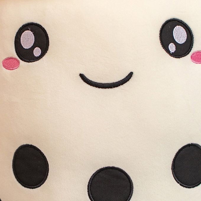 Bubble Tea  Up Plush Toy  Ow  UshionSoft Doll Kids Toys Birthday Gift-white-35cm