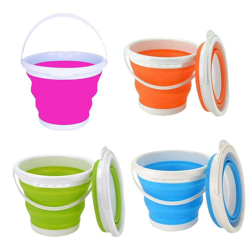 Detachable Washing Machine Portable Special Bucket Retractable Plastic-orange