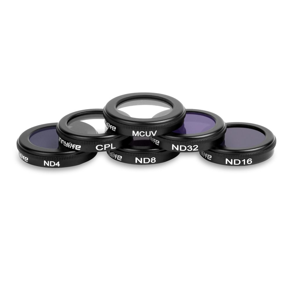 Sunnylife 6 In 1 HD MCUV + CPL + ND4 + ND8 + ND16 + ND32 Lens Filter Kit For DJI Mavic 2 / Zoom