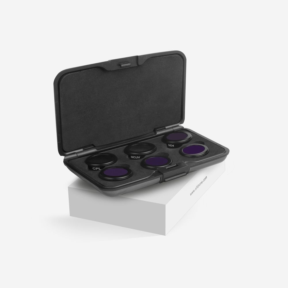 Sunnylife 6 In 1 HD MCUV + CPL + ND4 + ND8 + ND16 + ND32 Lens Filter Kit For DJI Mavic 2 / Zoom