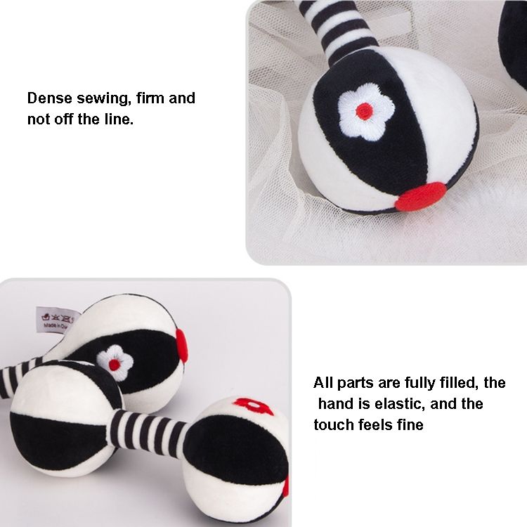 Sand Hammer Dumbbell Baby Rattle Gift