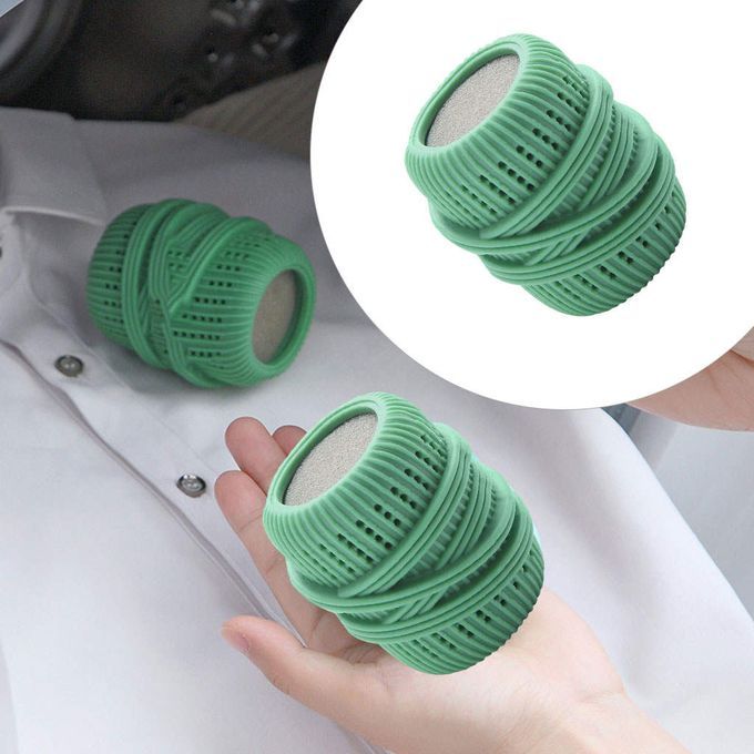 Cleaning Ball Reusable Anti-Twist Convenient For Washing Machine Green
