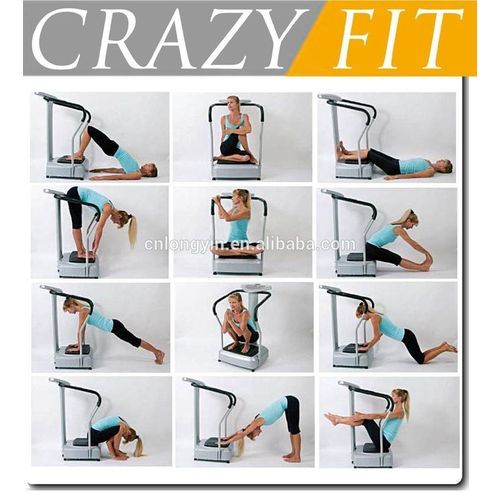 3D Blood Circulation Power Fit Ultrathin Whole Body Crazy Fit Massager & Slimmer Whole Body Shaper Vibration Platform Machine