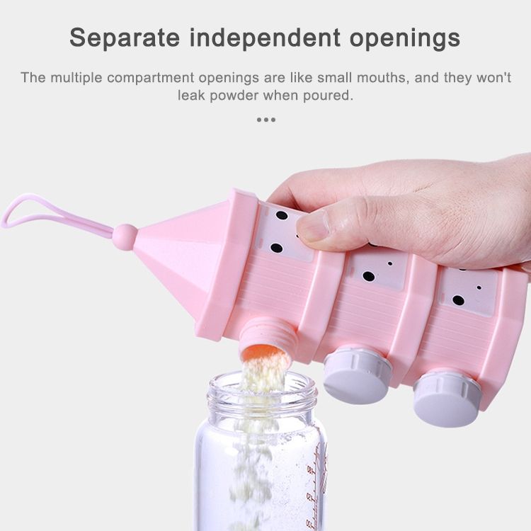 Milk Powder Box Portable Infant Toddler Snack Container