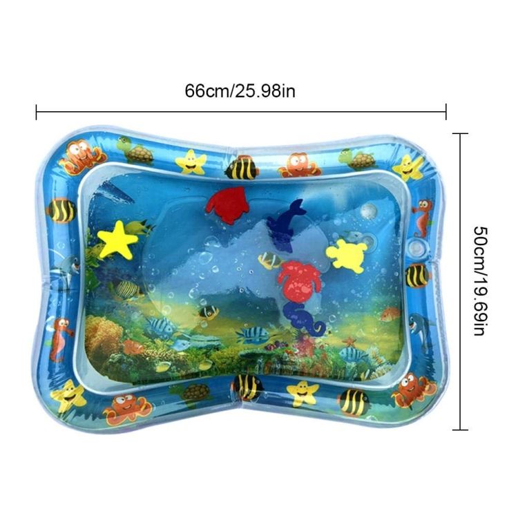 3 PCS Baby Inflatable Aquarium Water Playing Cushion