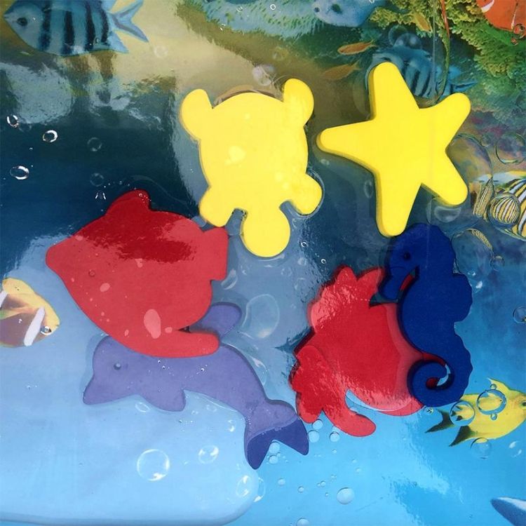 3 PCS Baby Inflatable Aquarium Water Playing Cushion