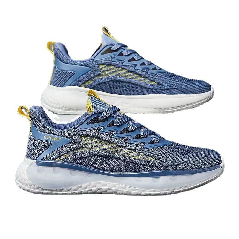 Men's Fashion Breathable Trend Running Shoes Cushion Shoes Fashion Breathable Sneaker