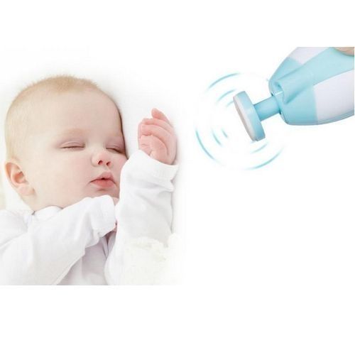 Toddler And Adults Safety Nail Care Electric Nail Trimmer/Clipper Sets.For Babies,Newborn,Toddlers Toes And Fingernails-Blue