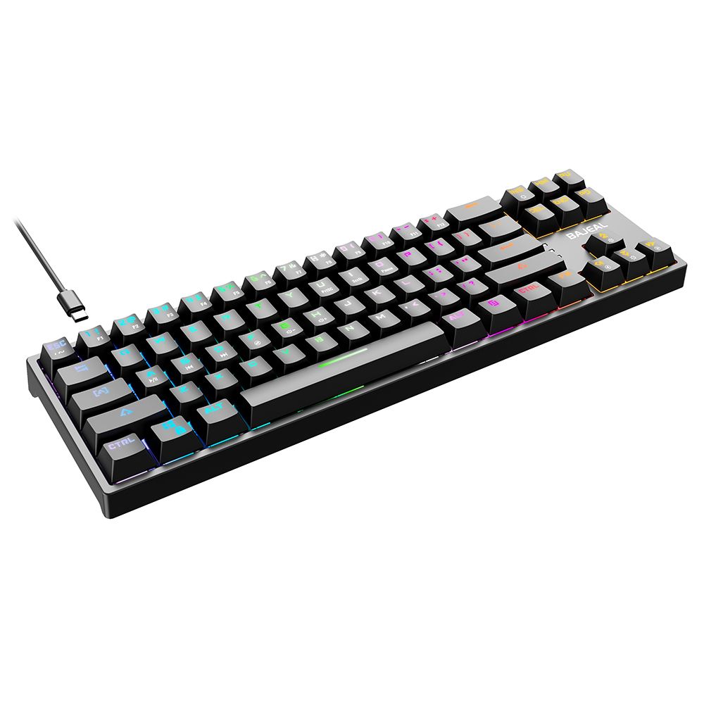 K71 Wired Mechanical Keyboard 71 Keys Gaming Keyboard With RGB Light