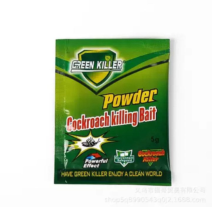 Cockroach Ant Killing Bait Green Killer Powder X10