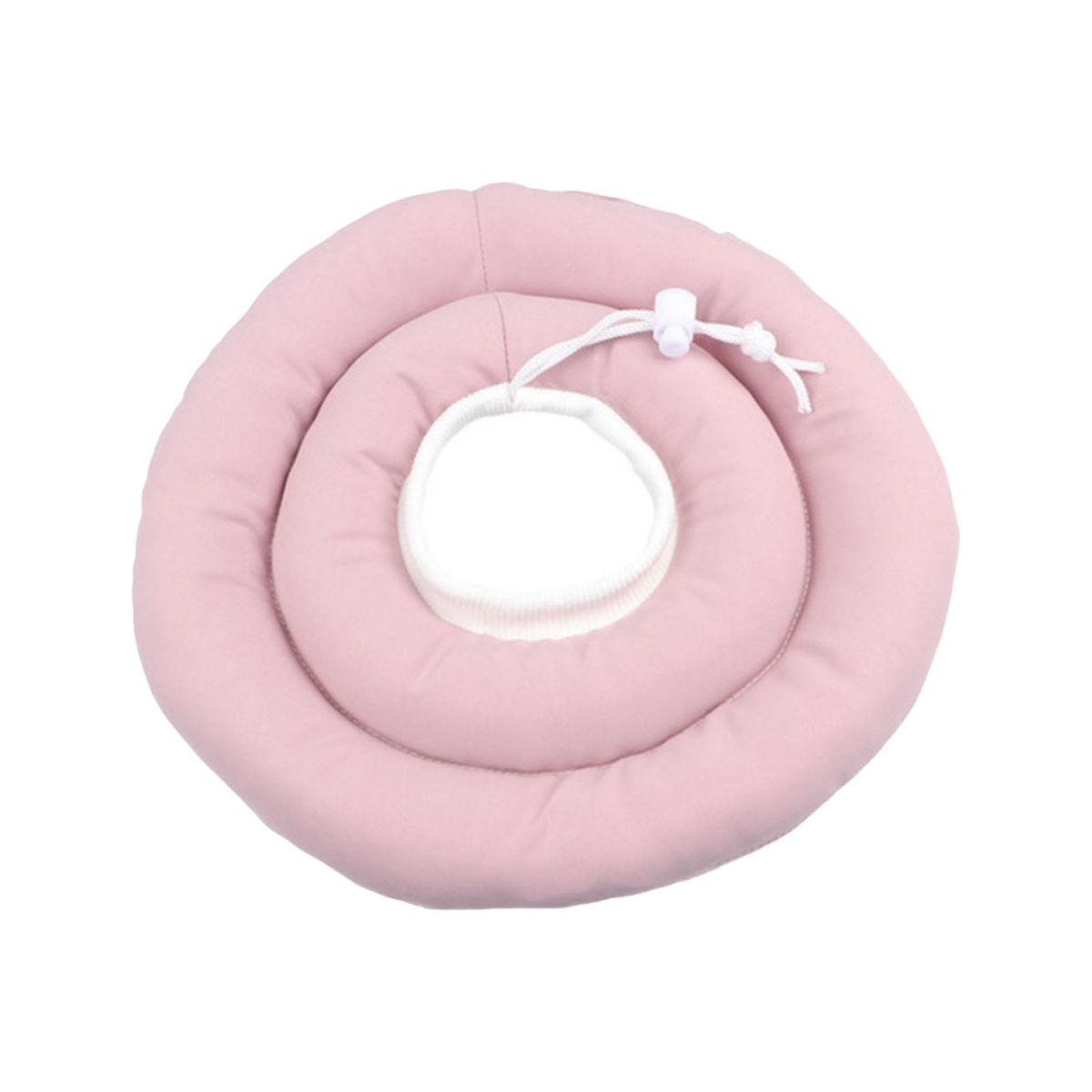 Pet Collar 2 Layer Cat Neck Cone Light Pink