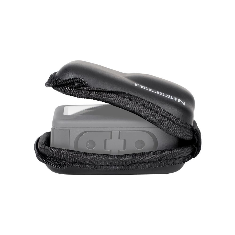 TELESIN Protective Bag Storage Case Zipper Carry Bag Semi-open IP54 Waterproof Replacement for GoPro Hero 9 Black Action Camera