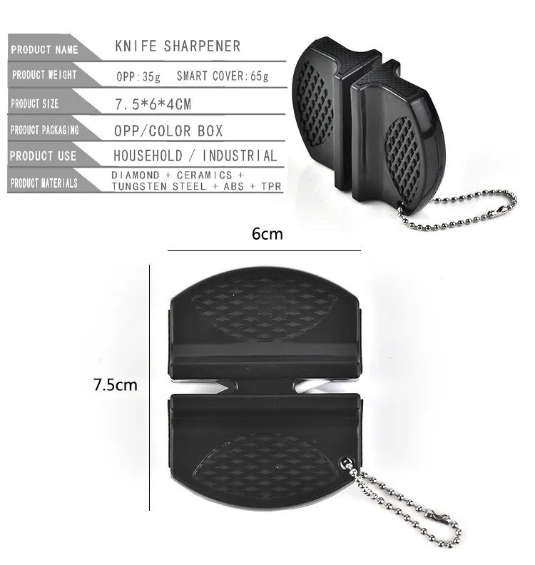 Ceramic Kitchen Multipurpose Knife And Scissors Sharpener