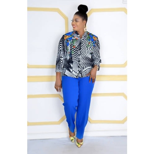 Classy 2piece Trouser And Shirt Set