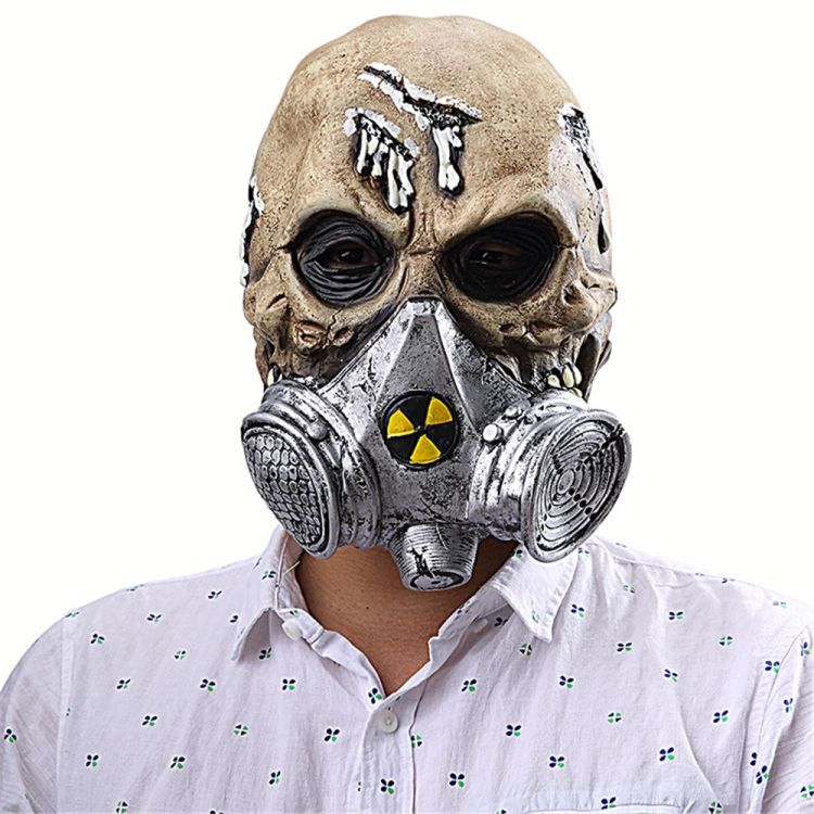 Skeleton Frightened Mask Headgear