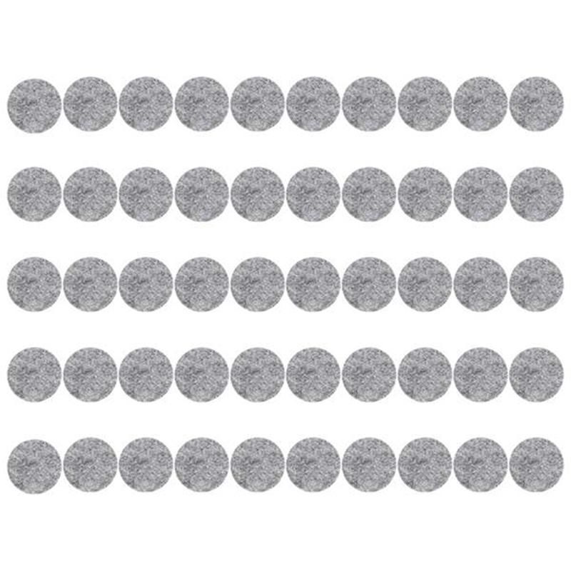 100Pcs Round Shaped Table Chair Furniture Leg Felt Mat